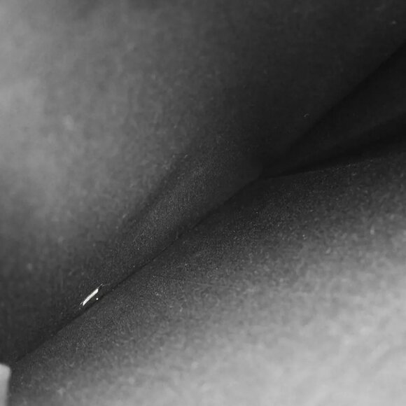 Chanel Navy Canvas Icon Chain Tote Handbag - Picture 9 of 10